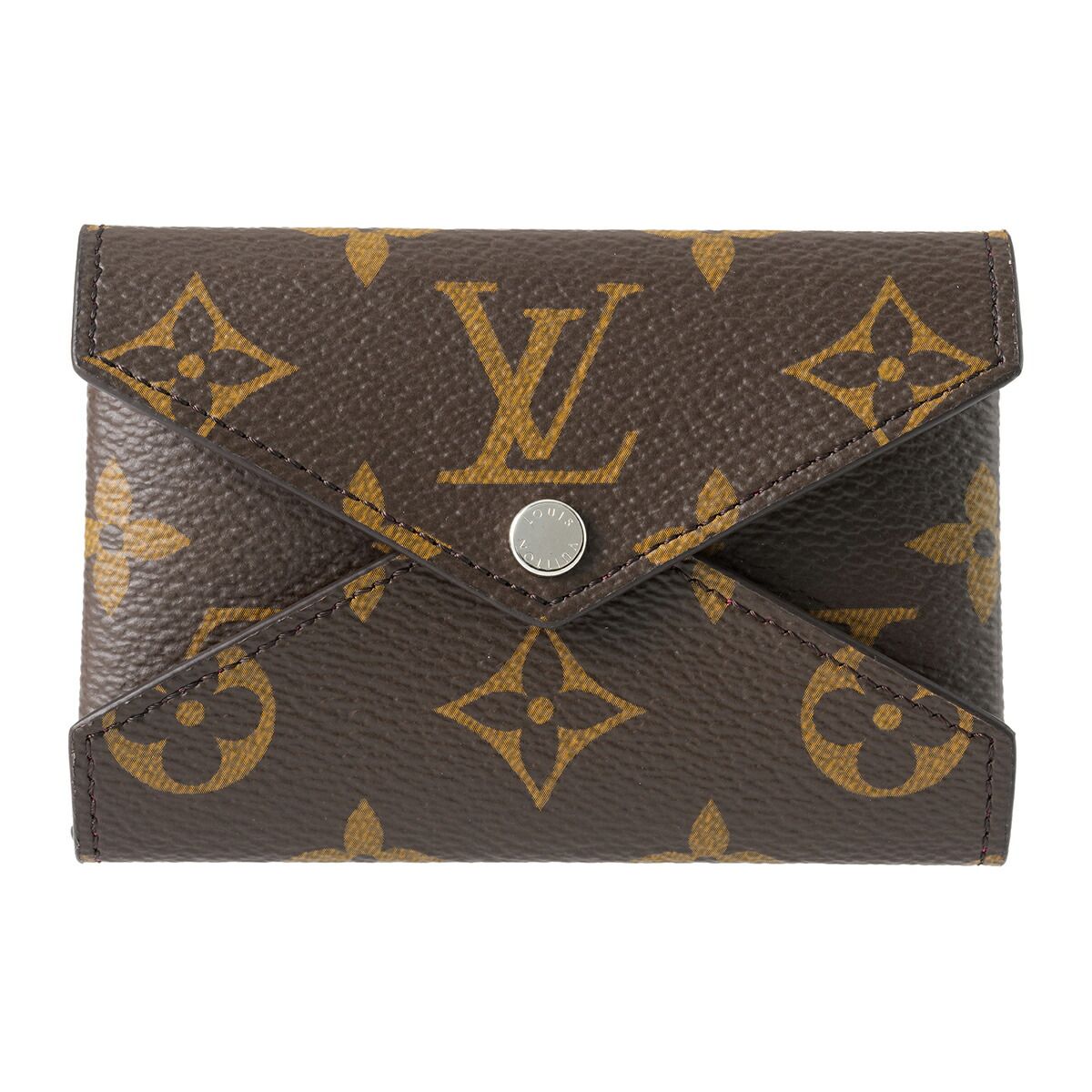 ルイヴィトン Louis Vuitton カードケース ポルト カルト キリガミ ブラウン ポンディシェリー