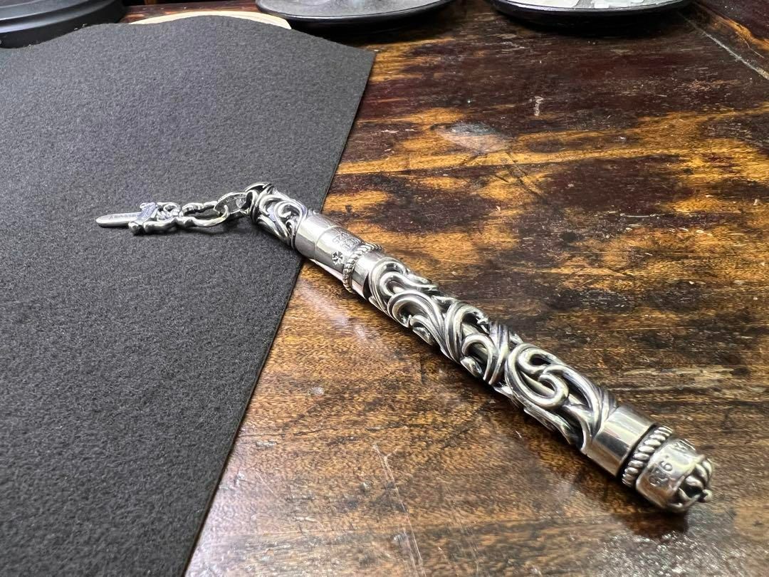 S925刻印有 重厚シルバーペンダントとしても使えるペン SZB