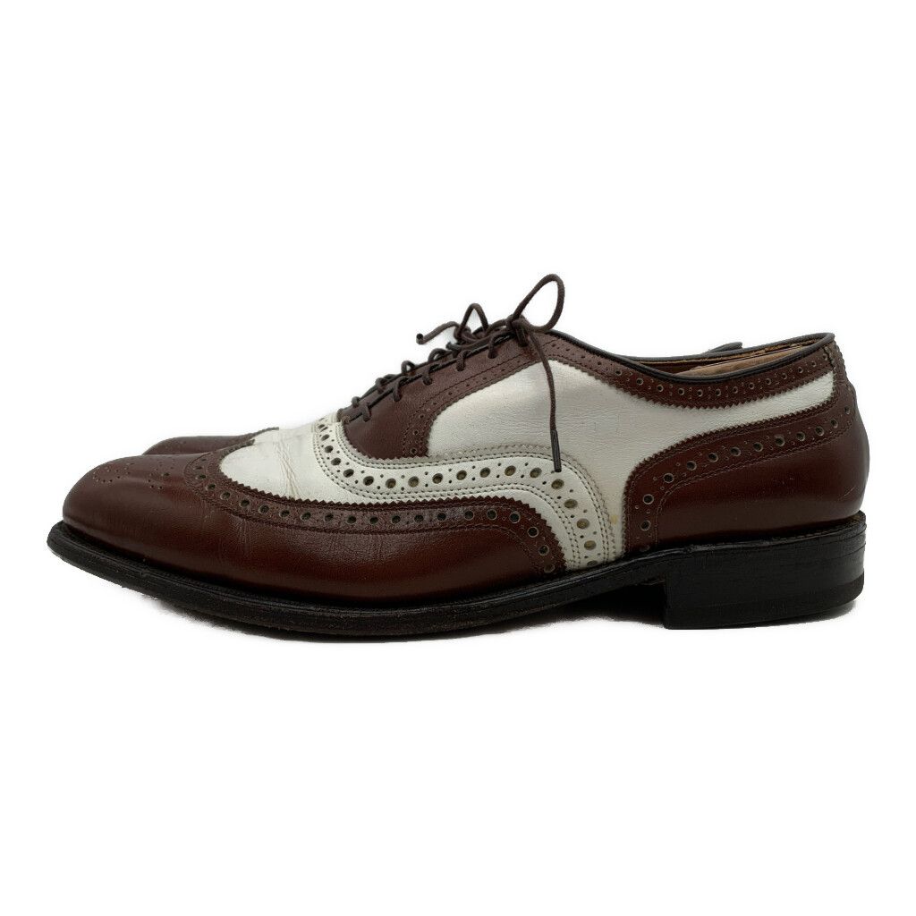 箱付き 80年代 USA製 Allen Edmonds アレンエドモンズ ウィングチップ