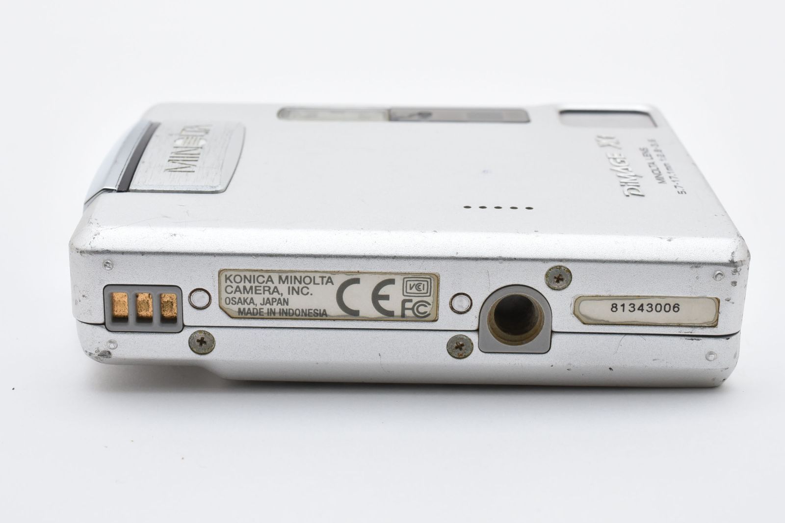 ☆良品☆ミノルタ MINOLTA DiMAGE Xt 《動作OK》☆ LL20#5304 ☆良品☆ミノルタ MINOLTA DiMAGE Xt 《動作OK》☆ LL20#5304