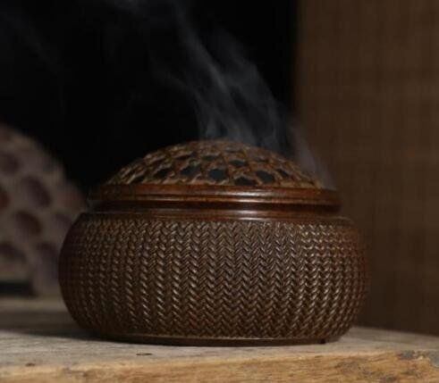 香炉☆銅製☆銅器☆装飾品☆工芸品☆風水☆置物☆グリッド