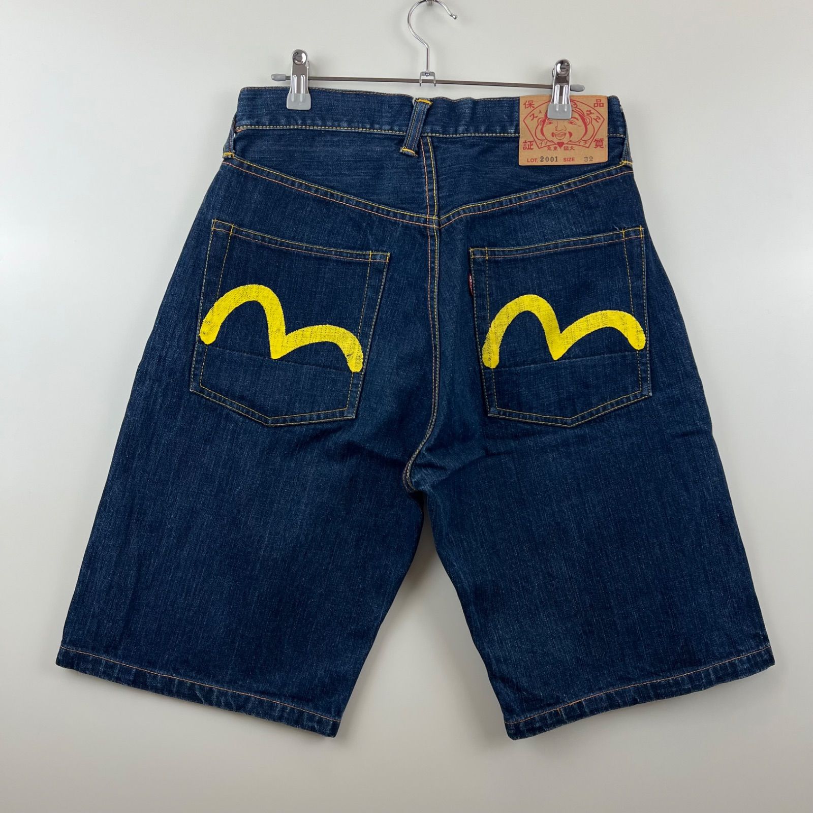 送料無料商品の通販 half kamome 2001 EVISU denim デニム エビス エヴィス 32 pants パンツ