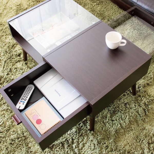 ローテーブル ガラス 白 ホワイト センターテーブル 机 座卓 テーブル