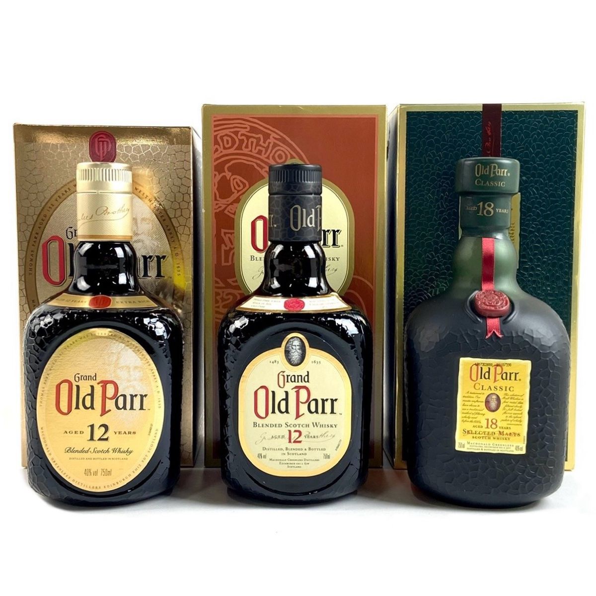 ウィスキー古酒.オールドボトル3本セット