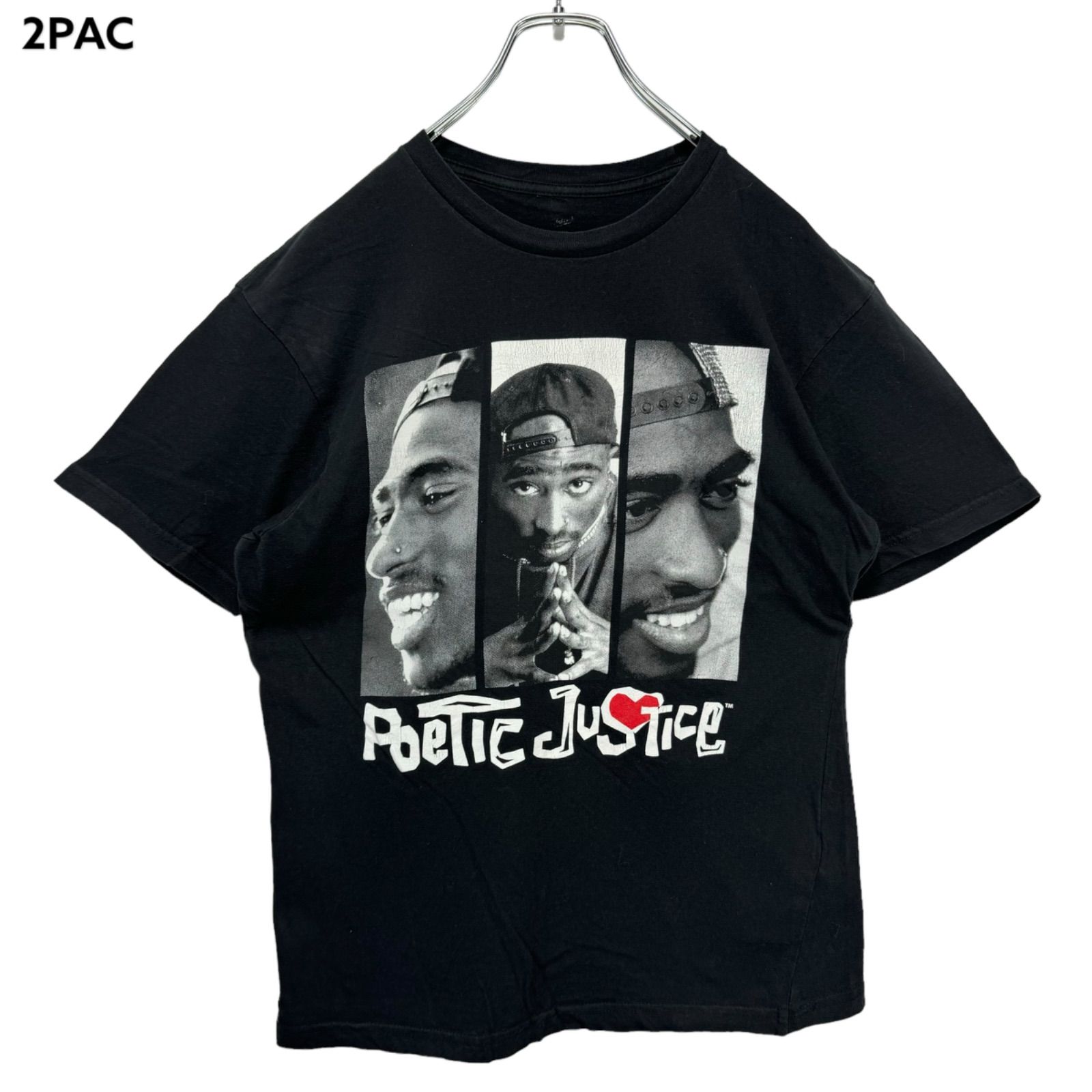 ビンテージ　2pac ラッパー　ミュージック　アーティスト　デザイン　tシャツ　230530