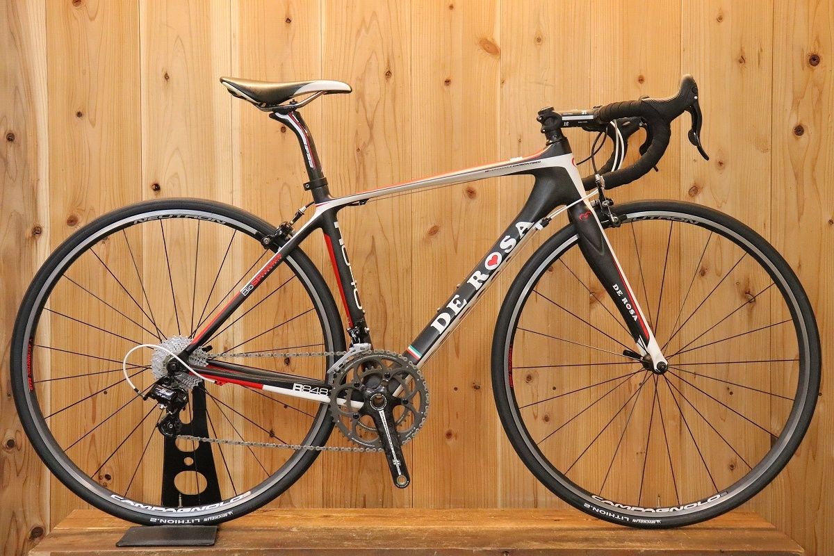 デローザ DE ROSA R848 2012年頃モデル 42サイズ カンパニョーロ アテナ 11S MIX カーボン ロードバイク 【芦屋店】 -  メルカリ