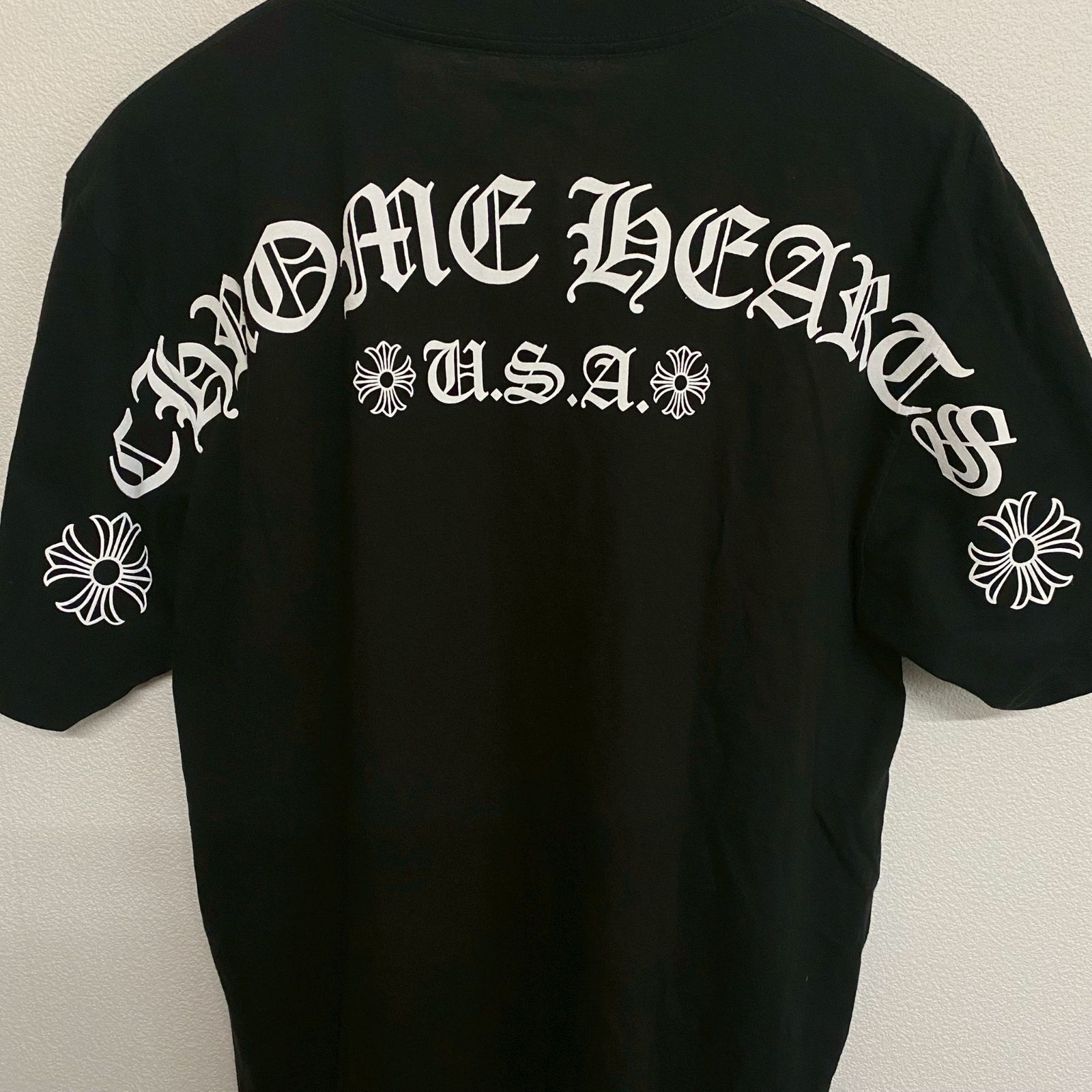 【希少】CHROMEHEARTS USA クロムハーツ アーチロゴ Tシャツ 希少】CHROMEHEARTS USA クロムハーツ アーチロゴ Tシャツ