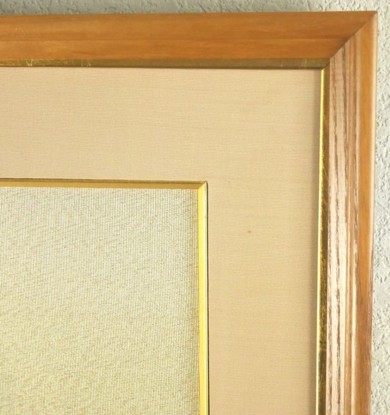 山口華楊『干支庚申』◇織物工芸◇版上サイン有◇日本画巨匠