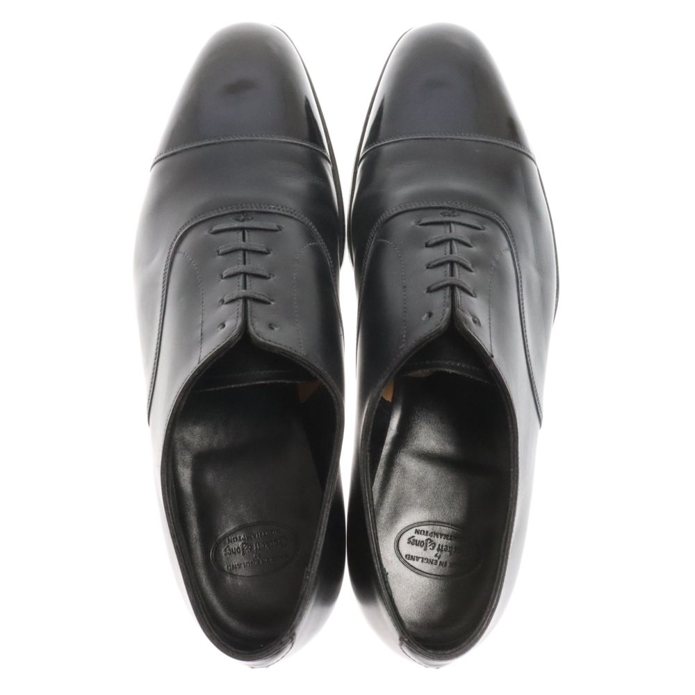 Crockett&Jones (クロケットアンドジョーンズ) AUDLEY オードリー ストレートチップ オックスフォード ドレスシューズ ブラック  29447 - メルカリ