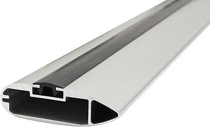 【在庫処分】Terzo テルッツォ (by PIAA) ルーフキャリア ベースキャリア バー 1本入 エアロバータイプ シルバー 108cm EB108A