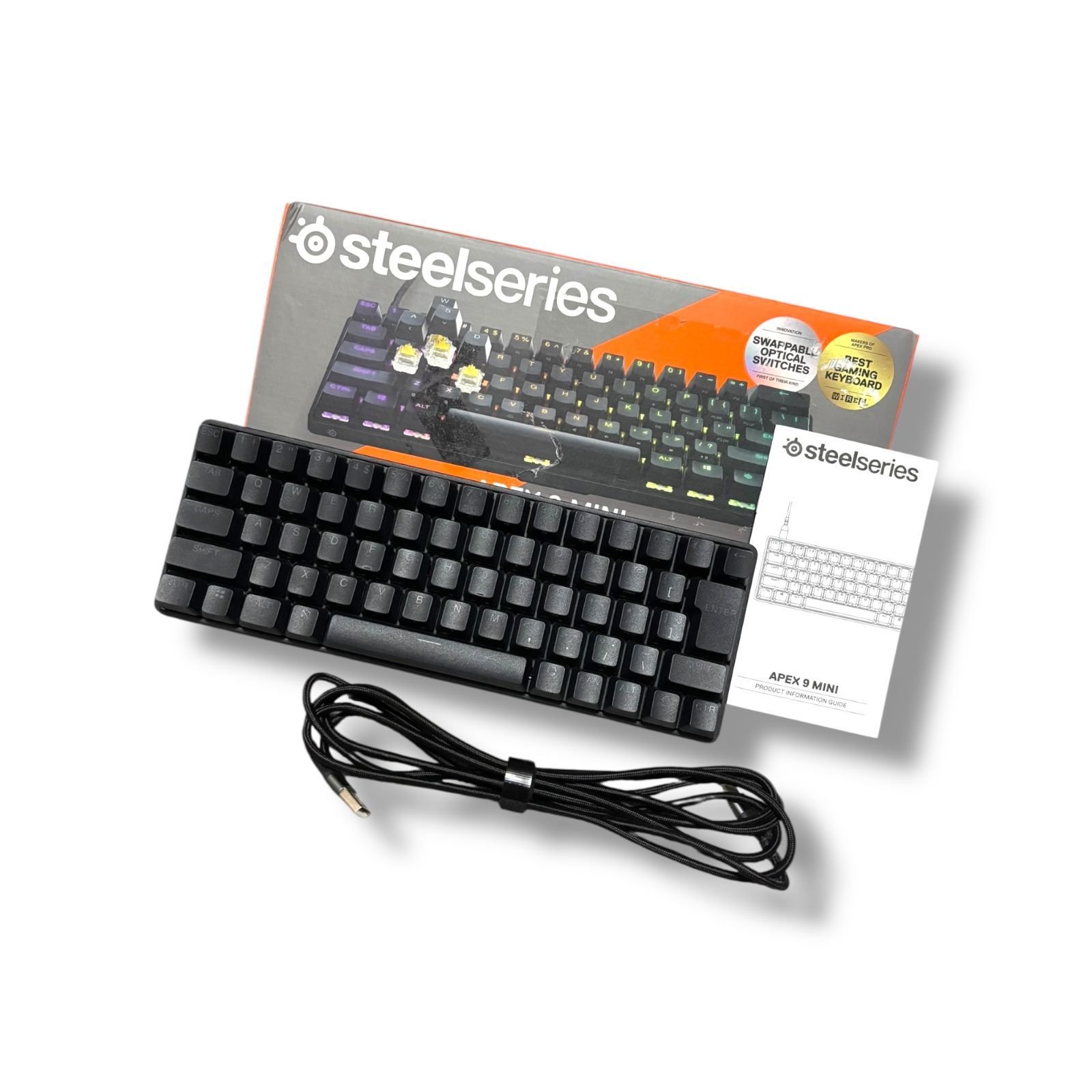 管理番号2274】SteelSeries ゲーミングキーボード ミニサイズ