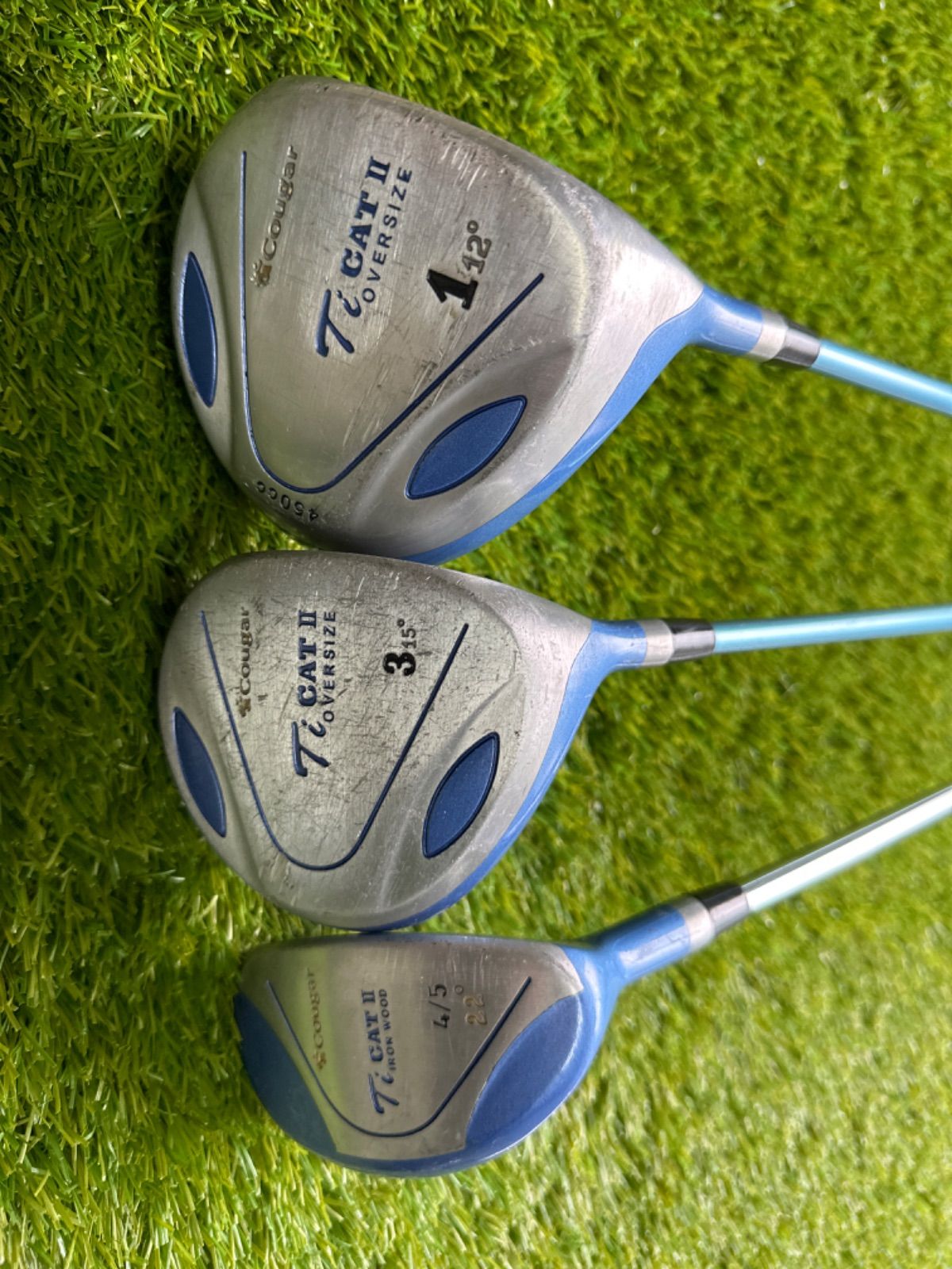 Cougar Ti CAT II メンズ ゴルフ クラブ セット Cougar Ti CAT Ⅱ ゴルフクラブ9本セット 右 - メルカリ