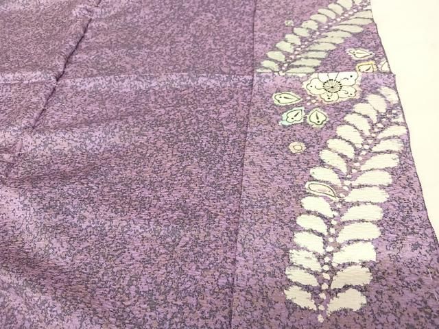 平和屋着物○豪華振袖 辻が花 暈し染め 丹後縮緬 上代48万円 仮絵羽  