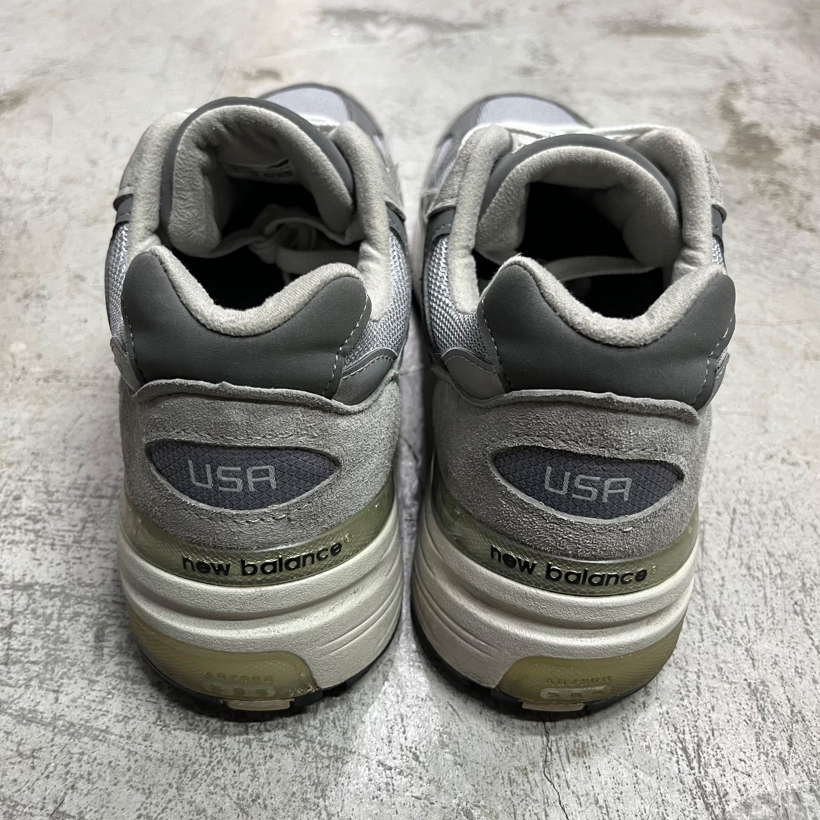2020年製 New Balance 992 Gray スエード スニーカー ニューバランス 