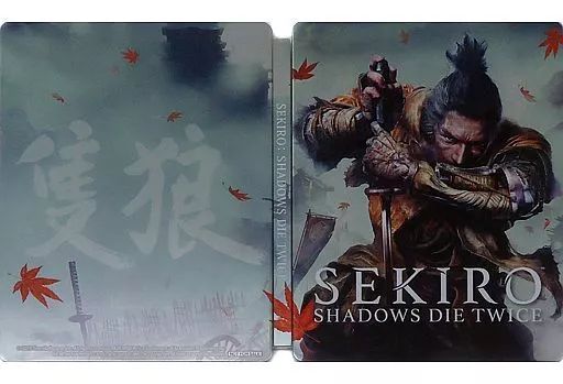 生活雑貨(キャラクター)　パッケージイラスト オリジナルスチールブック 「PS4ソフト SEKIRO： SHADOWS DIE TWICE」 ゲオ購入特典 中古】生活雑貨(キャラクター) パッケージイラスト オリジナル