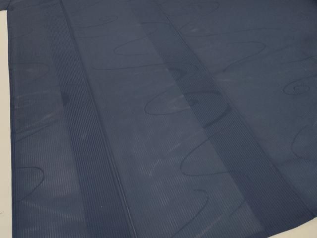 流水紋紗 青褐色