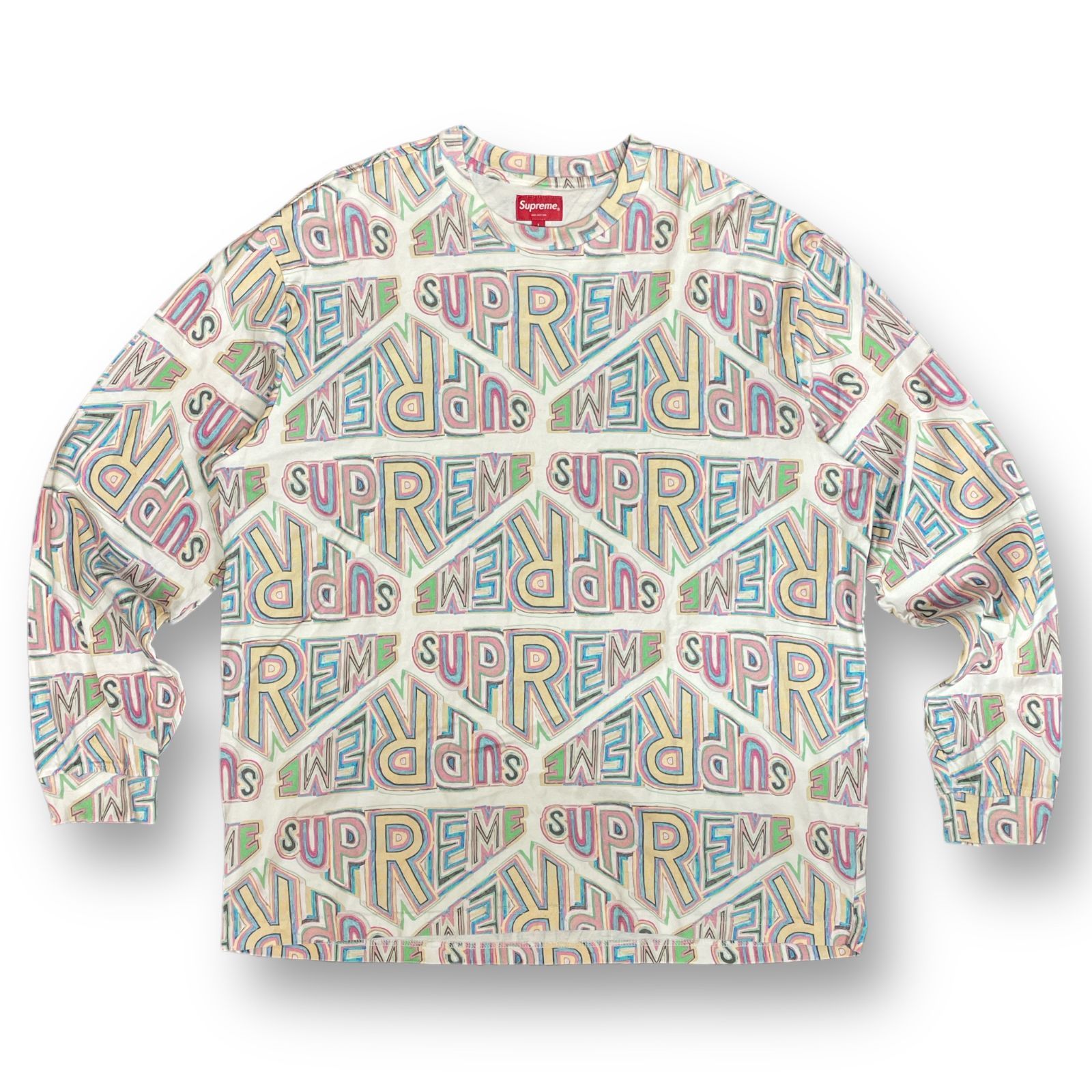 国内正規 Supreme 20AW Perspective L/S Top ロゴ グラフィック ロング 