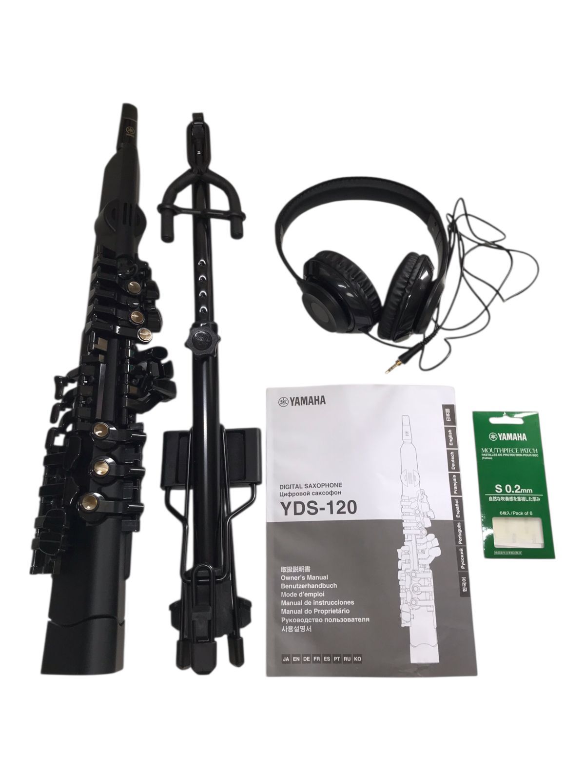 YAMAHA デジタルサックス YDS-120 ヘッドホン スタンド セット