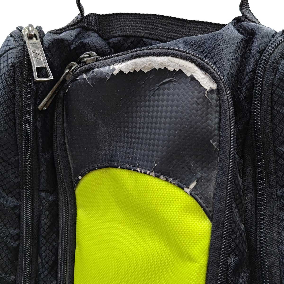 YONEX ヨネックスラケットバッグ ブラック×蛍光イエロー YONEX ヨネックス ラケットバック6 BAG2222R テニス