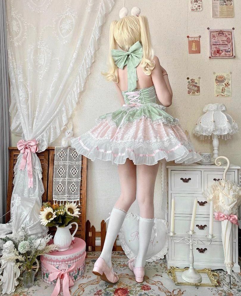 ロリータ 豪華姫系 lolita ワンピース 豪華フルセット 撮影会 舞台演出 推し活 ハロウィン 仮装 可愛 レトロ風 オリジナル ロリータ ワンピース 美しい刺繍