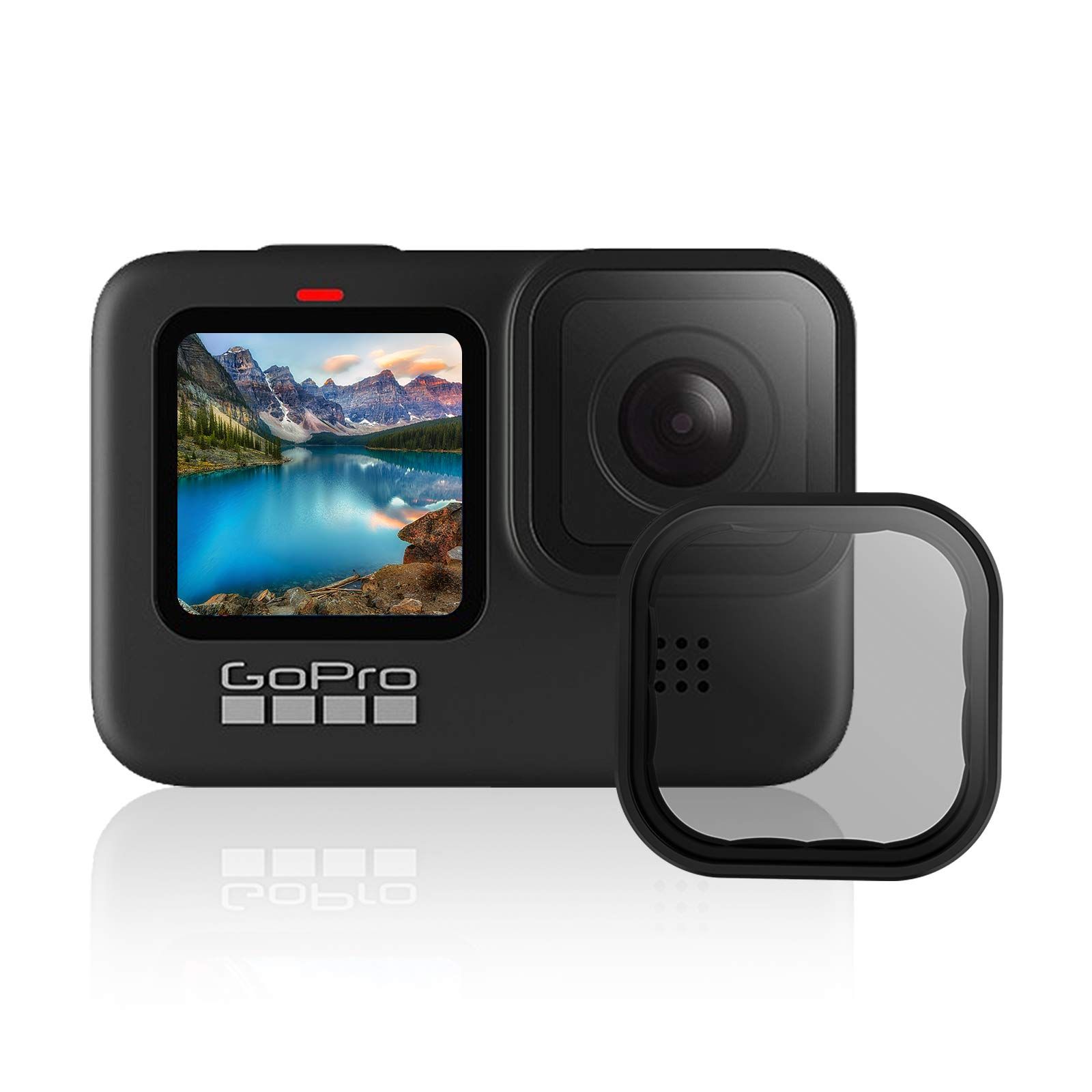 AuyKoo GoPro Hero 9/Hero 10/Hero11/Hero12 Black CPLフィルター CPL偏光フィルター カメラ保護フィルター レンズフィルター アルミ素材 高透過率 反射除去 撥水撥油 防塵 軽量 光学ガラス goproアク…