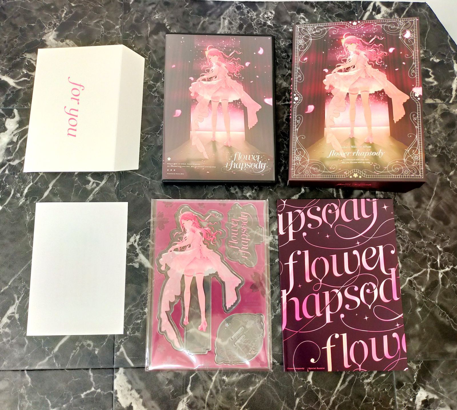 さくらみこ 1stアルバム flower rhapsody 数量限定版 欠品無① さくらみこ🌸1st Album『flower rhapsody』発売中 on X