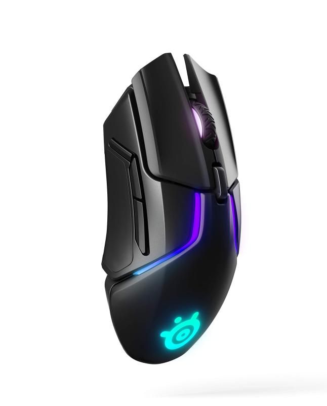 SteelSeries Rival 650 Quantum Wireless Gaming Mouse - Rapid Charging Battery - 12 000 CPI TrueMove3