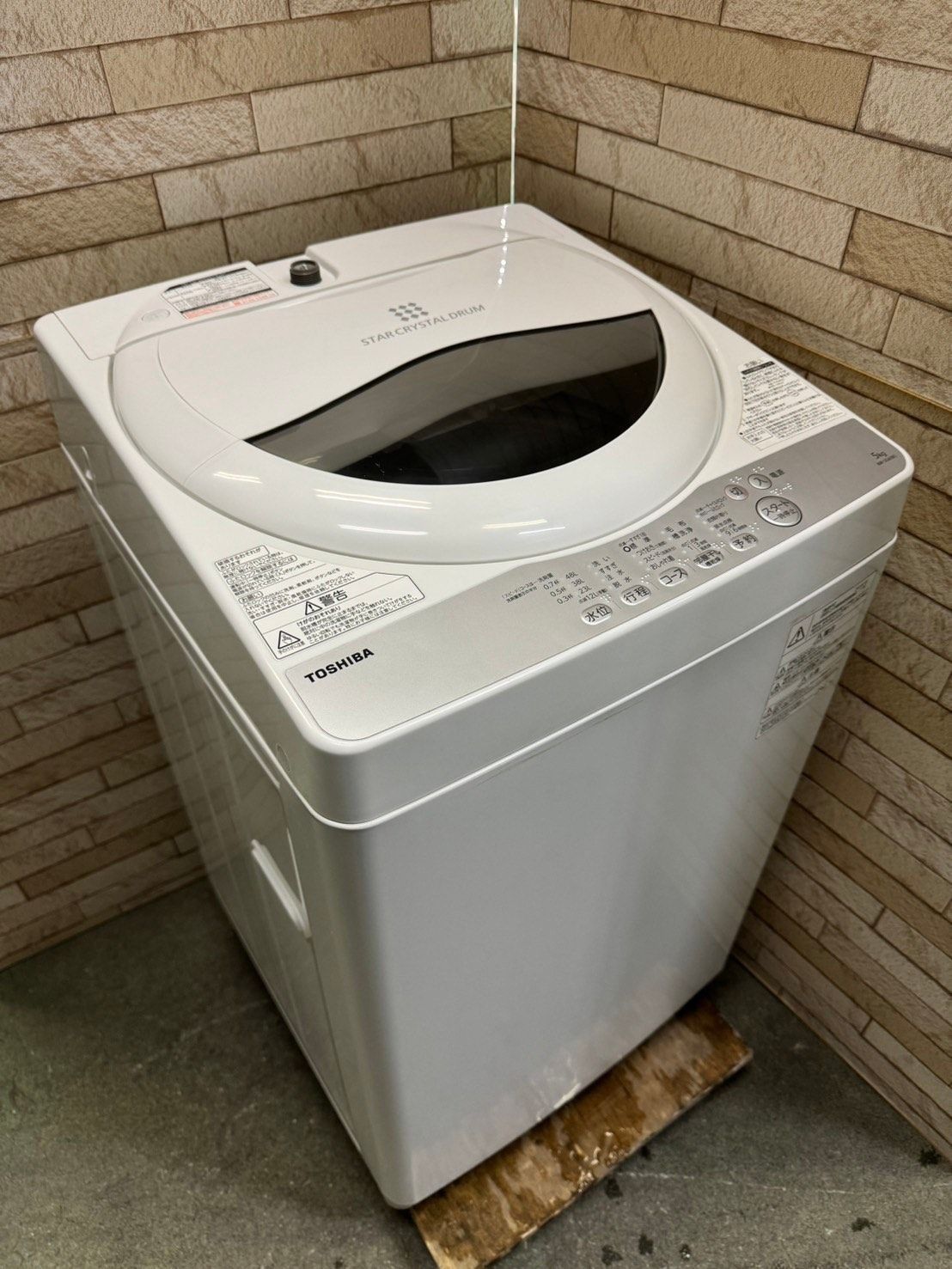 大阪送料無料☆3か月保障付き☆洗濯機☆2018年☆東芝☆5kg☆AW-5G6☆S-451