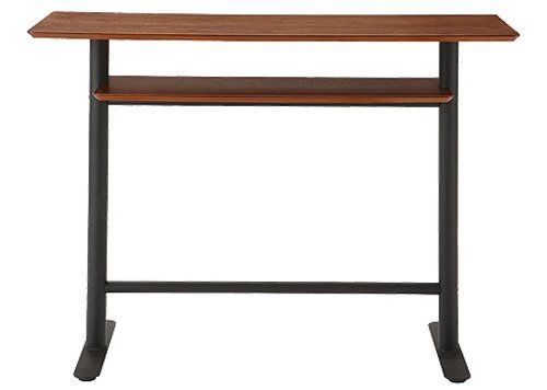 在庫処分 TCT-1220 ダークブラウン 幅120cm カウンターテーブル エスタ あずま工芸