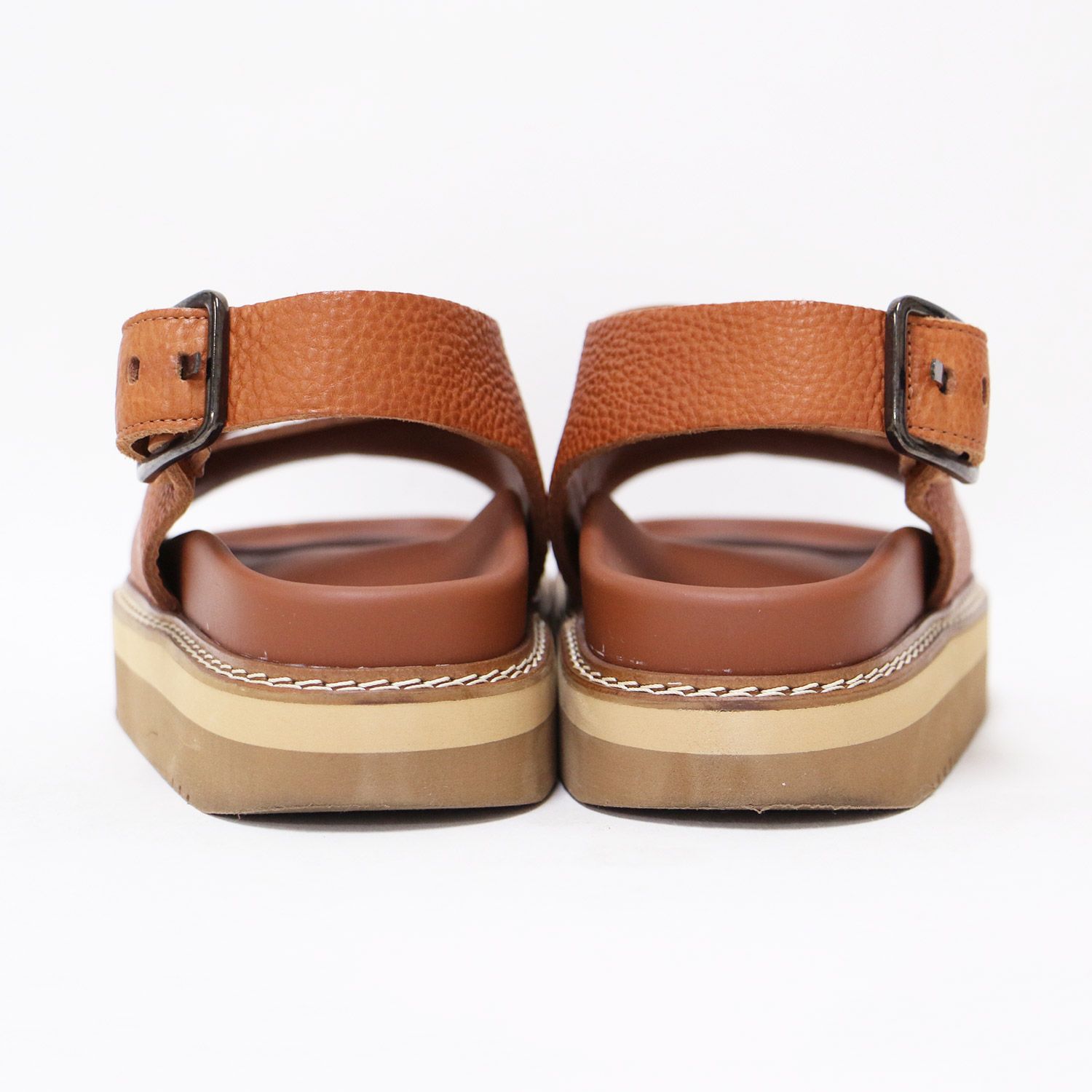 美品！SOFIE D'HOORE 牛革フラットサンダル38 美品！SOFIE D'HOORE 牛革フラットサンダル38 - メルカリ