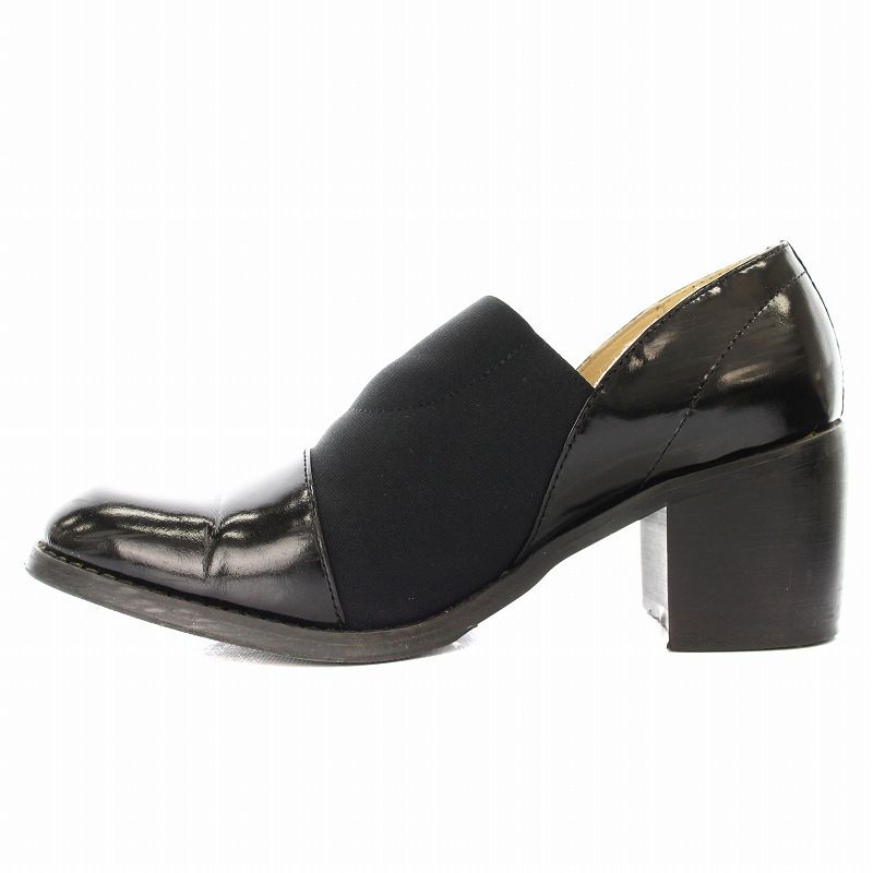 クラネ CLANE WIDE GORE FLAT SHOES ワイドゴアフラットシューズ