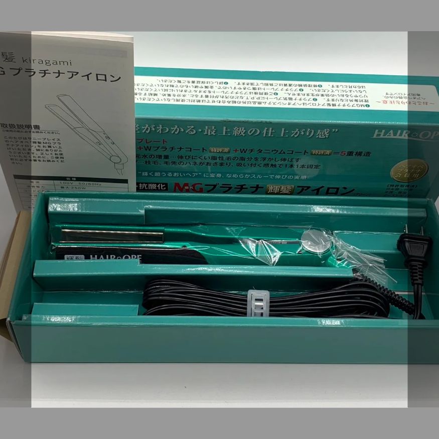 新品未使用サニープレイス MG プラチナショートアイロン