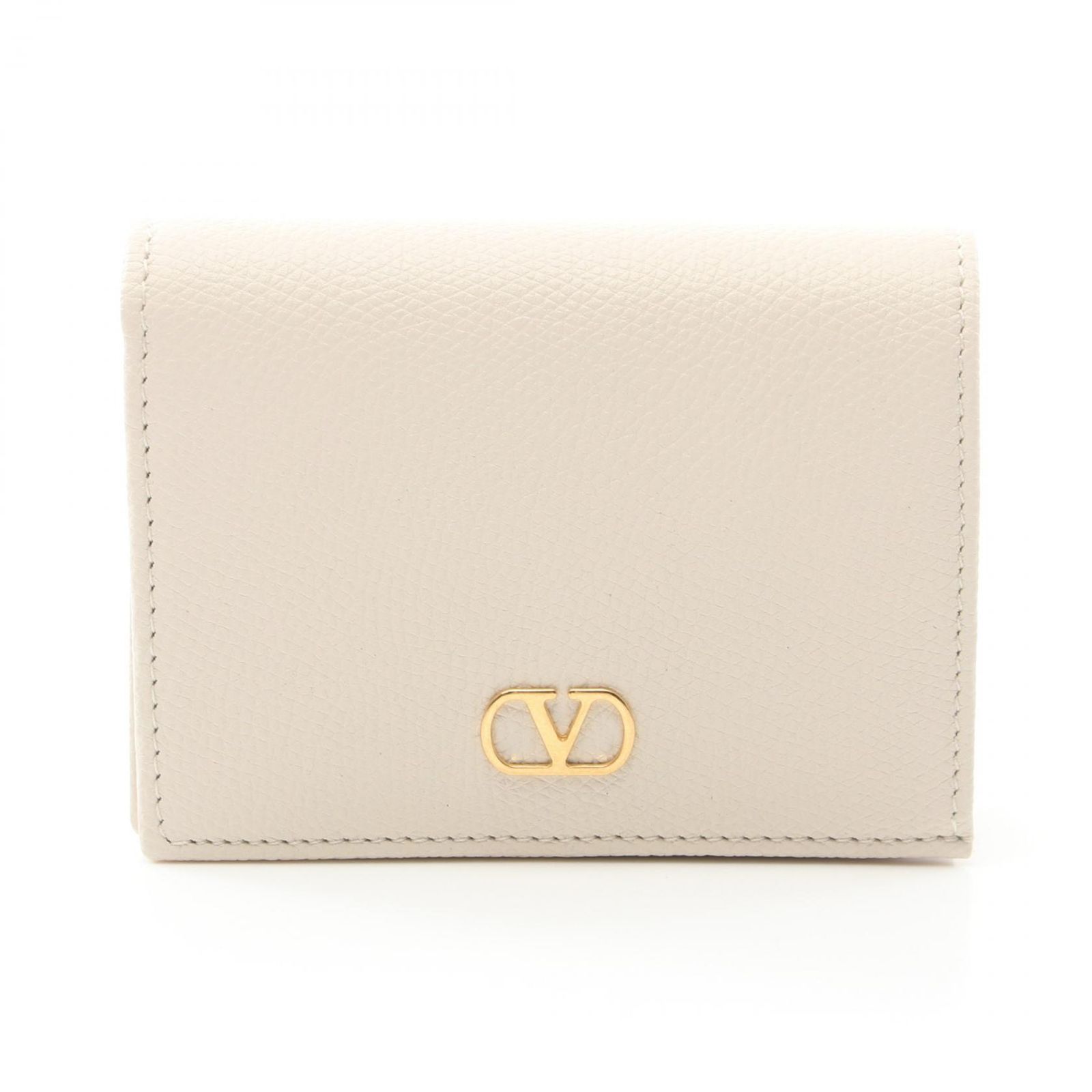 ヴァレンティノ ガラヴァーニ Valentino Garavani 二つ折り財布 6W2P0AJ3SNPI16 ホワイト レザー 二つ折り財布 レディース