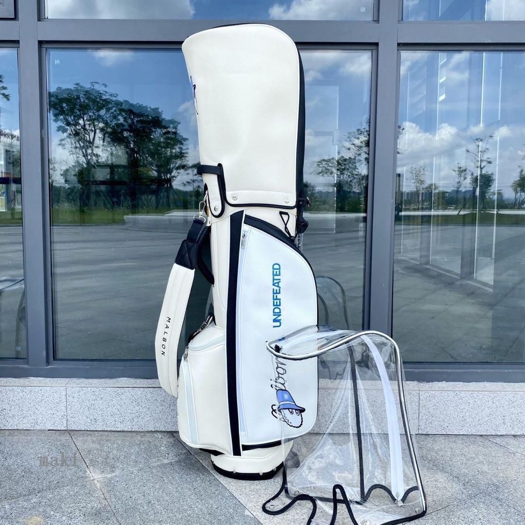 マルボン Malbon ゴルフバッグ キャディバッグ スタンド式 2025新品