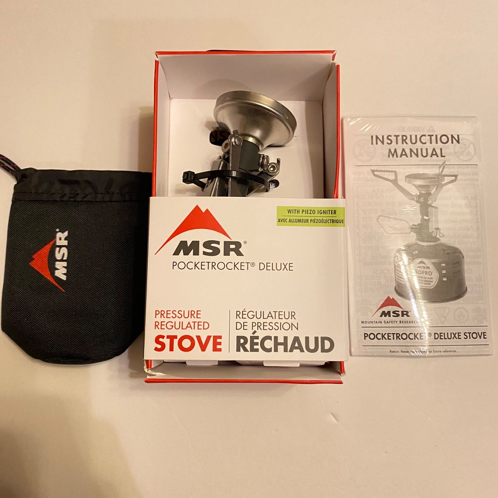 MSR PocketRocket Deluxe ポケットロケット デラックス MSR PocketRocket® Deluxe | Ultralight Backpacking Canister Stove