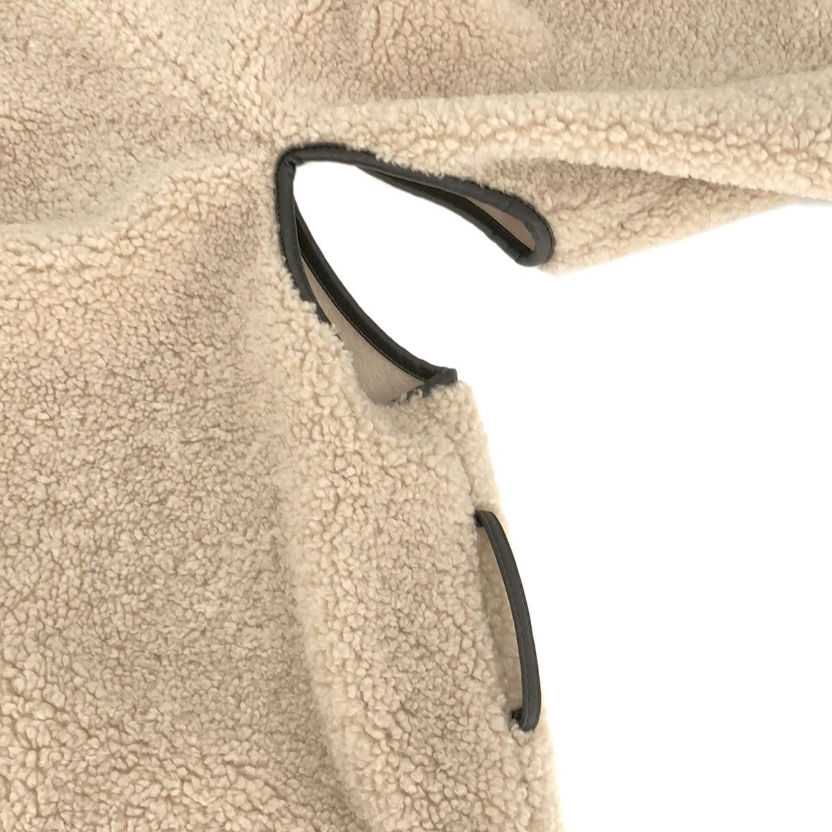 INSCRIRE アンスクリア 18AW Fake Mouton Liner Coat フェイクムートン