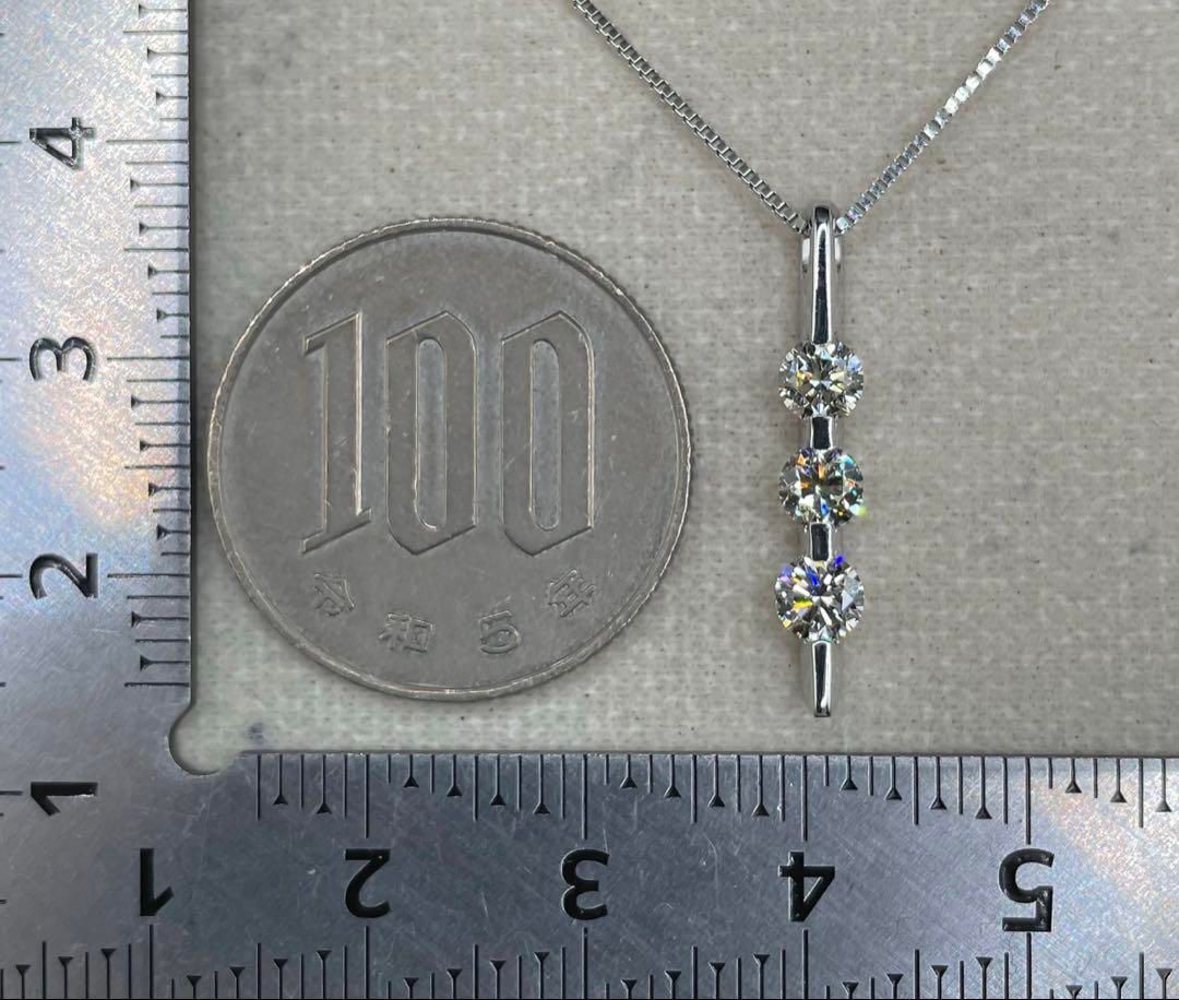 最終交渉可JJ17☆高級 ダイヤモンド0.705ct ネックレス CGL鑑付 - メルカリ