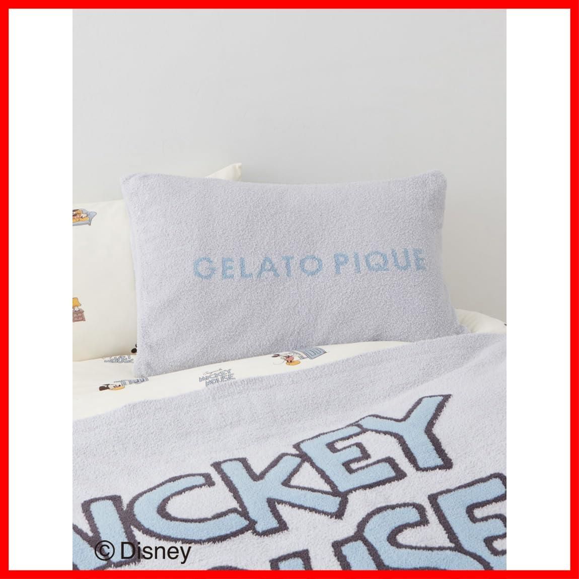 在庫処分】[ジェラート ピケ] sleep Mickey/Donald JQDピローケース  