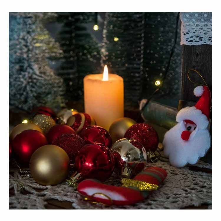 クリスマスオーナメント　ローソク　アッシュペーフランス購入×2 クリスマスオーナメント ローソク アッシュペーフランス購入×2