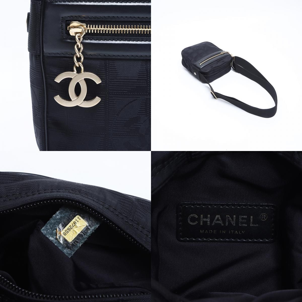CHANEL シャネル ショルダーバッグ ココマークニュートラベルライン