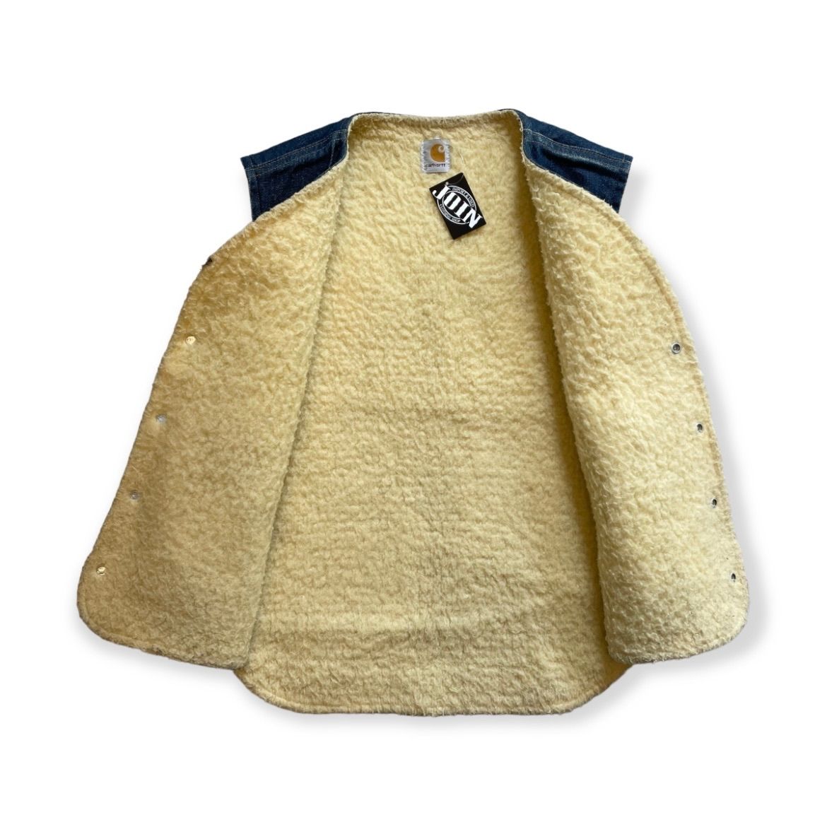 USA製 80s CARHARTT 100周年モデル デニムベスト L - メルカリ