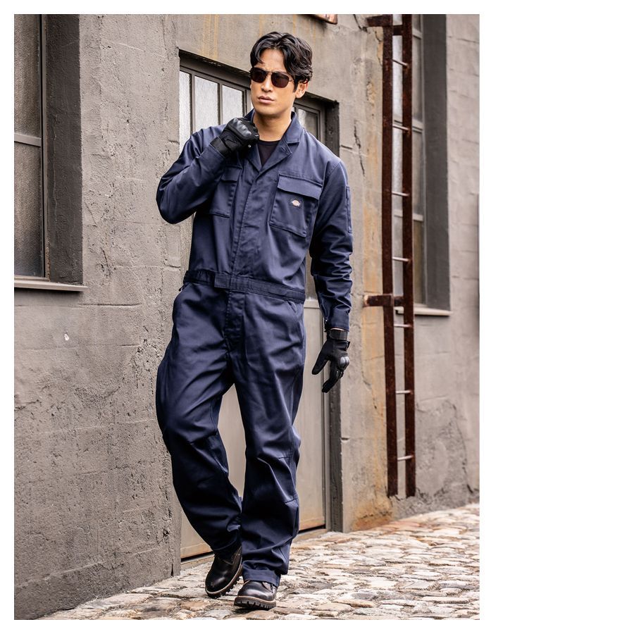 Dickies ディッキーズ つなぎ ツナギ D-766 ネイビー SS～5L