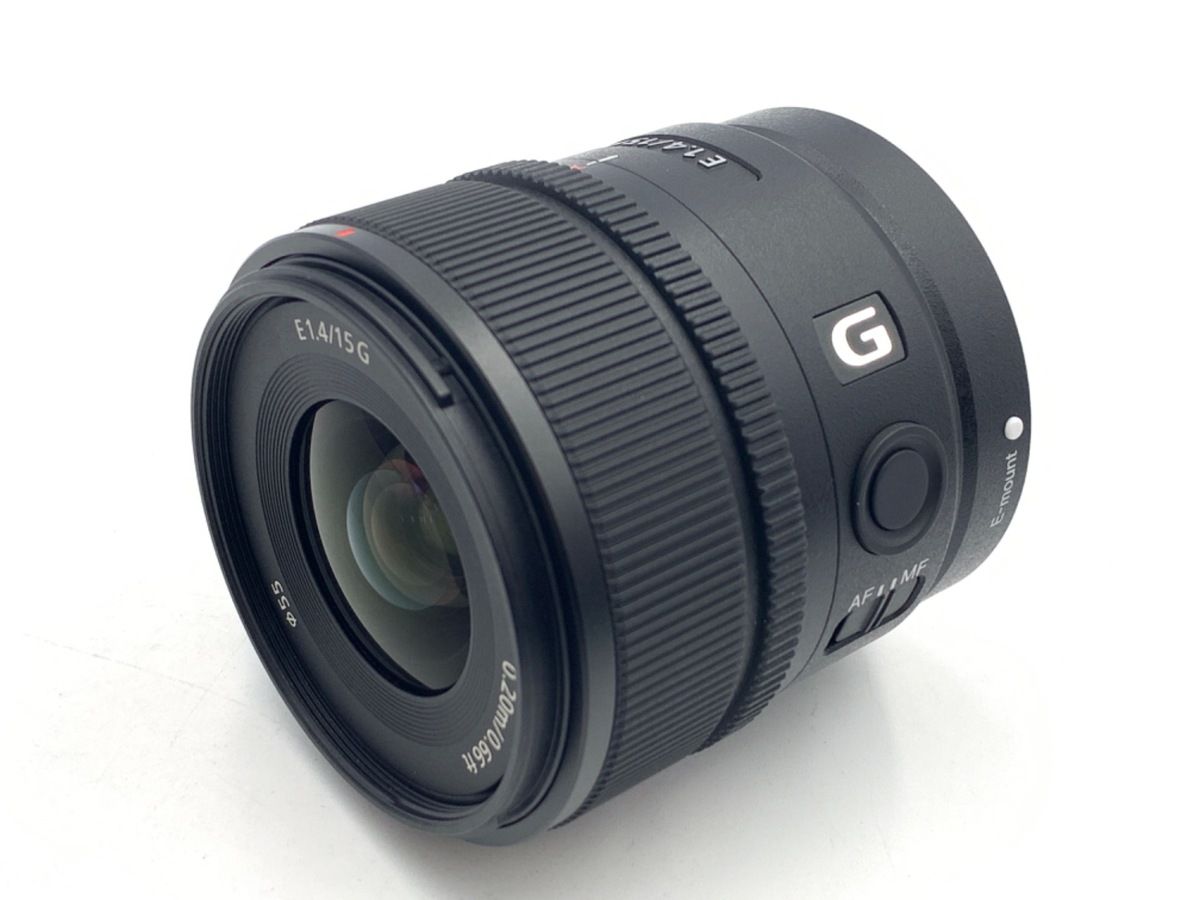 SONY E 15mm F1.4 G レンズ 箱付き SONY E 15mm F1.4 G SEL15F14G