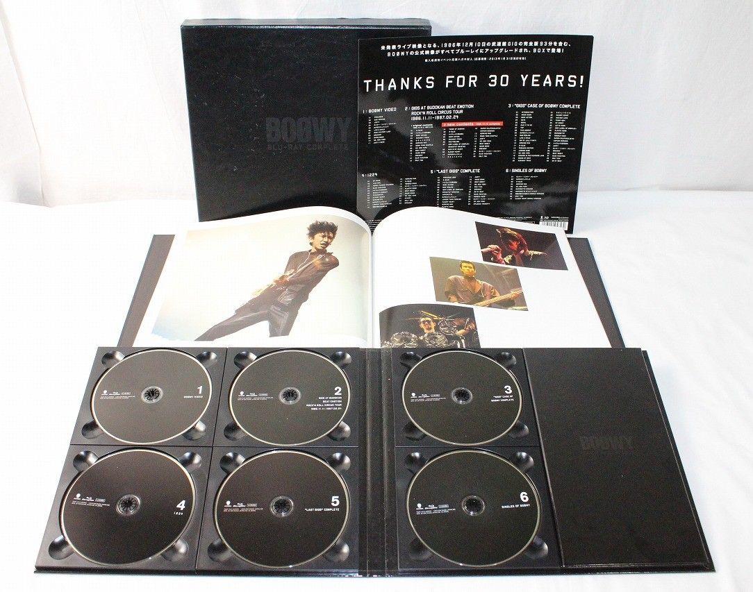 ◇BOOWY Blu-ray COMPLETE 30th ANNIVERSARY 6枚組 - メルカリ