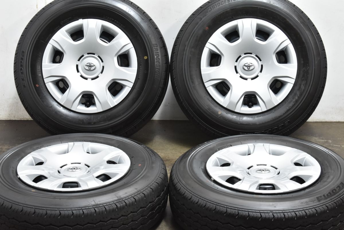 新車外し ハイエース200系 ブリヂストン エコピア25年製 8型外し 25年