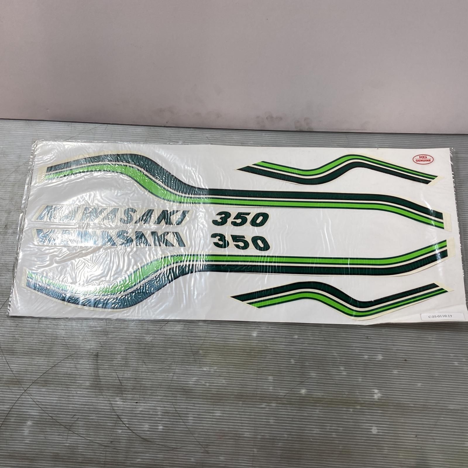 デカールセット350ss 250SS KH250 400ss S1 S2 S3 マッハ 当時 BEET カフェレーサー Z1 Z2 SS KH H2 750SS KH400 当時物 500SS  カワサキ 350SS 250SS デカール セット 検）マッハ KH250 KH400 400SS