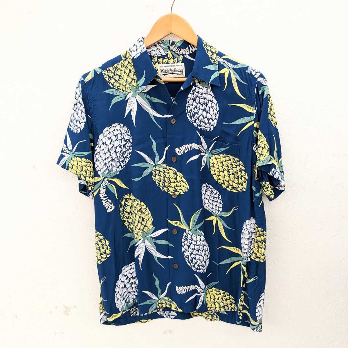 WACKO MARIA ワコマリア PINEAPPLE HAWAIIAN SHIRT レーヨン アロハ