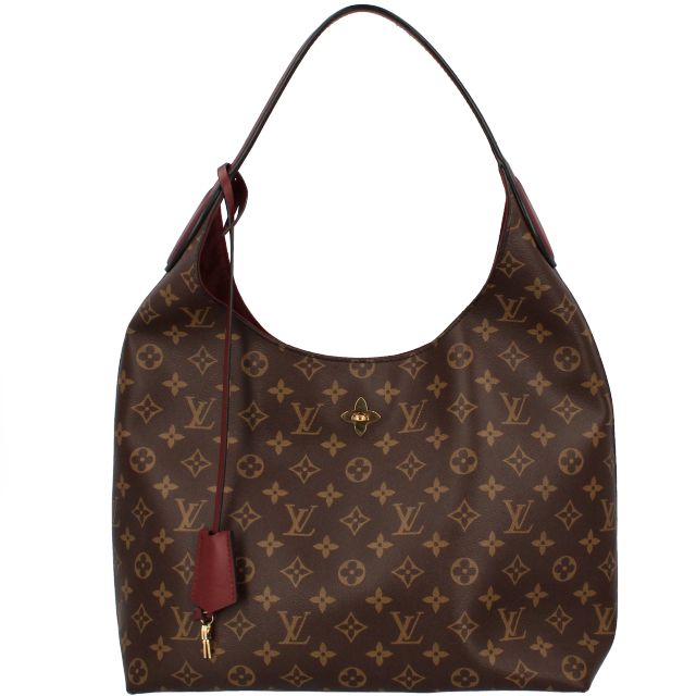 ルイ・ヴィトン フラワー・ホーボー モノグラム レディースショルダー