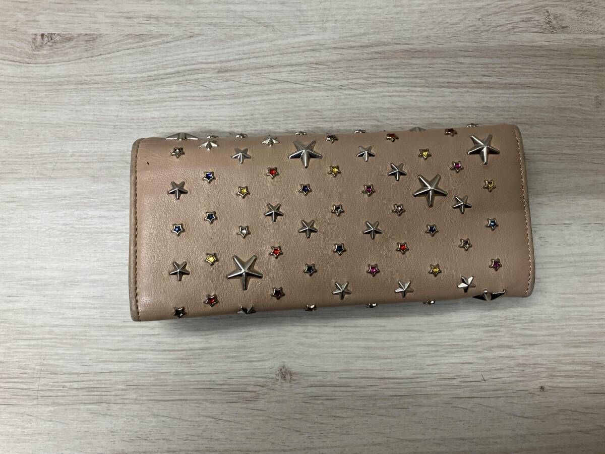 JIMMY CHOO nino 長財布 ジミーチュウ ピンク