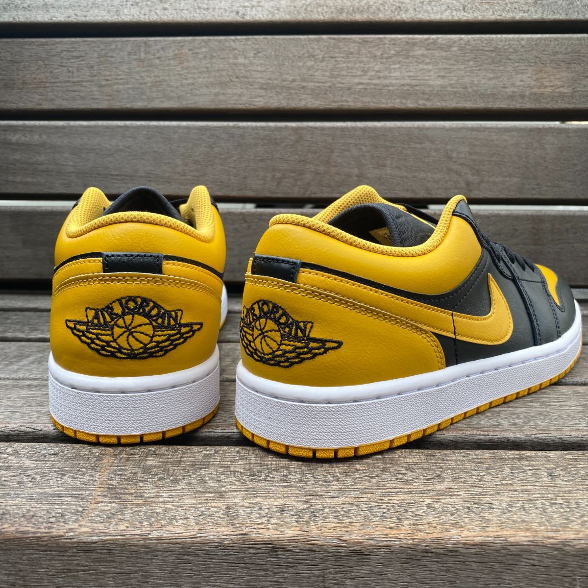 NIKE ナイキ Air Jordan1 Low エアジョーダン1 ローカット 黒 黄